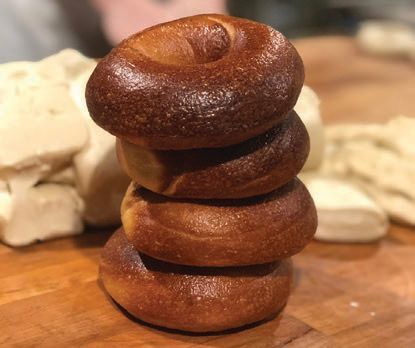 dress up your bagel from Rebelle Bagels with creamy shmear, lox and more. PHOTO: COURTESY OF BRAND