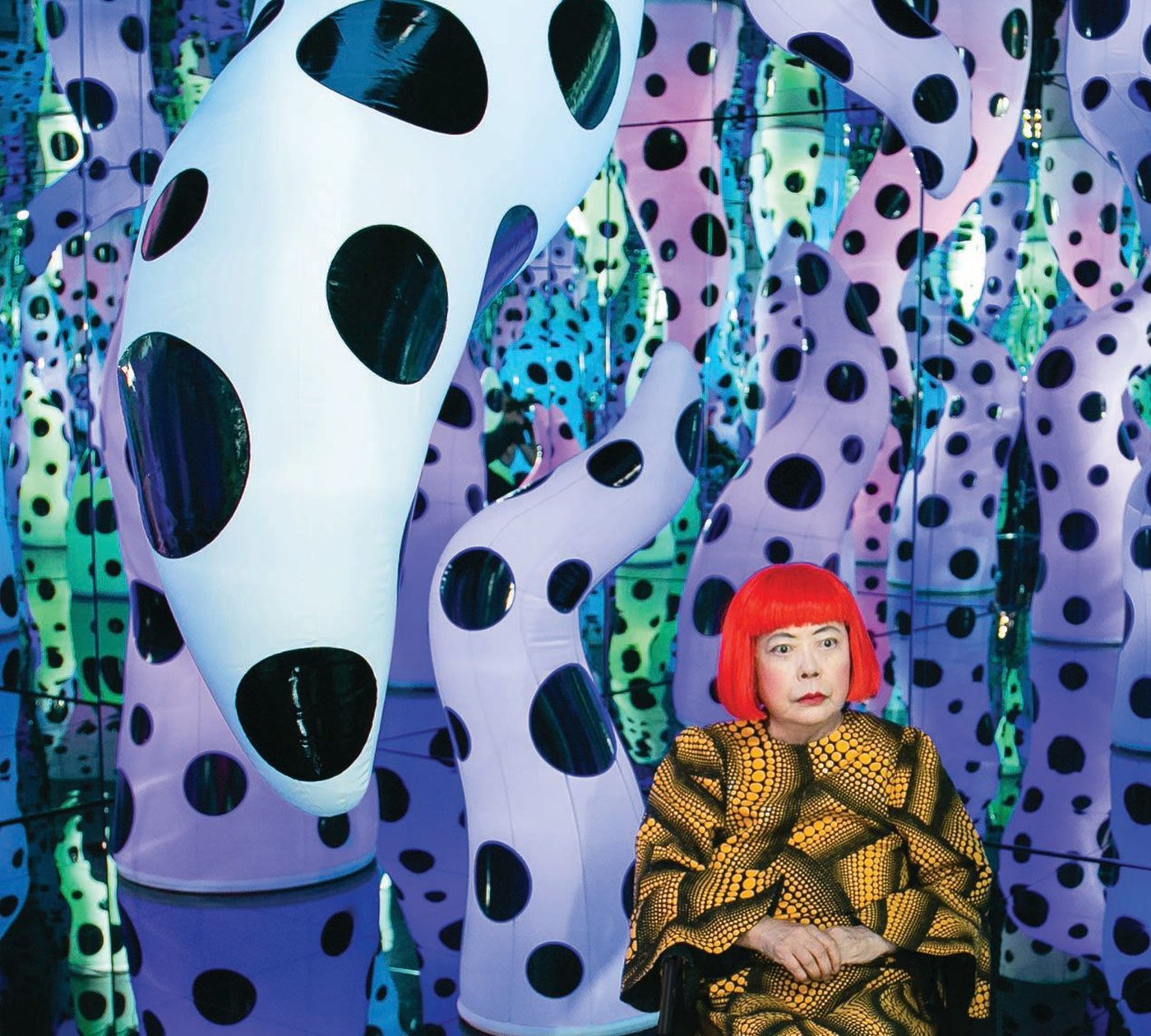 Japanese artist Yayoi Kusama’s “LOVE IS CALLING” is now on view at the Institute of Contemporary Art/Boston PHOTO: COURTESY OF INSTITUTE OF CONTEMPORARY ART/BOSTON